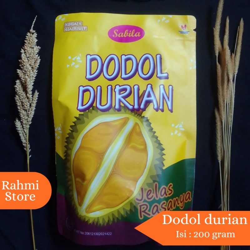 

Dodol durian Sabila khas Garut isi 250 gram