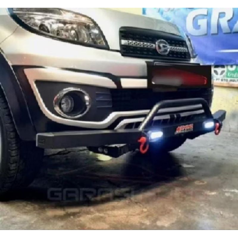Tanduk Depan Innova Lama Towing Bar Bumper Guard Rhino Original Besi