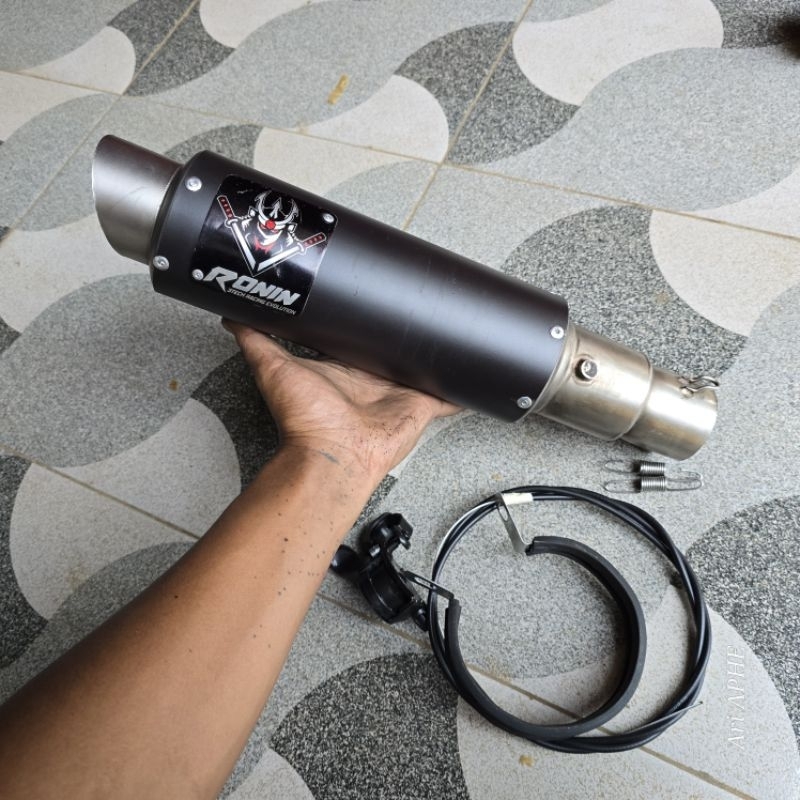 slincer silincer knalpot 3tech ronin katana original