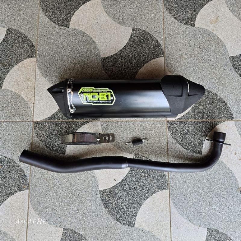 knalpot NOBI NOB1 NEO SILENT original JUPITER Z - VEGA R