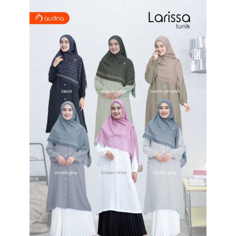 [READY STOK] Larissa Tunik by Audina/Tunik only/ORI AUDINA