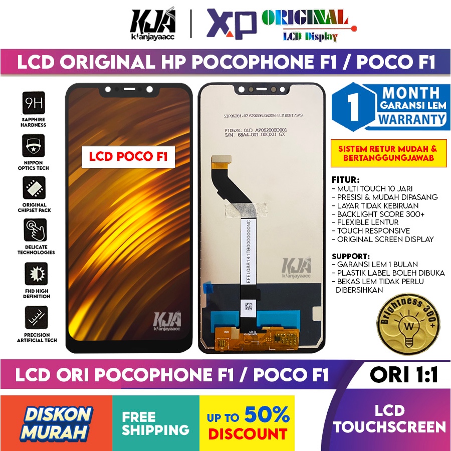 ❤️ LCD Original ❤️ Pocophone F1 / Poco F1 LCD Touchscreen Hp ORI