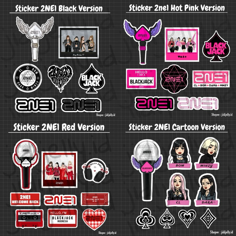 

Sticker Vinyl 2NE1 (Stiker Vinyl Doff + Anti Air)