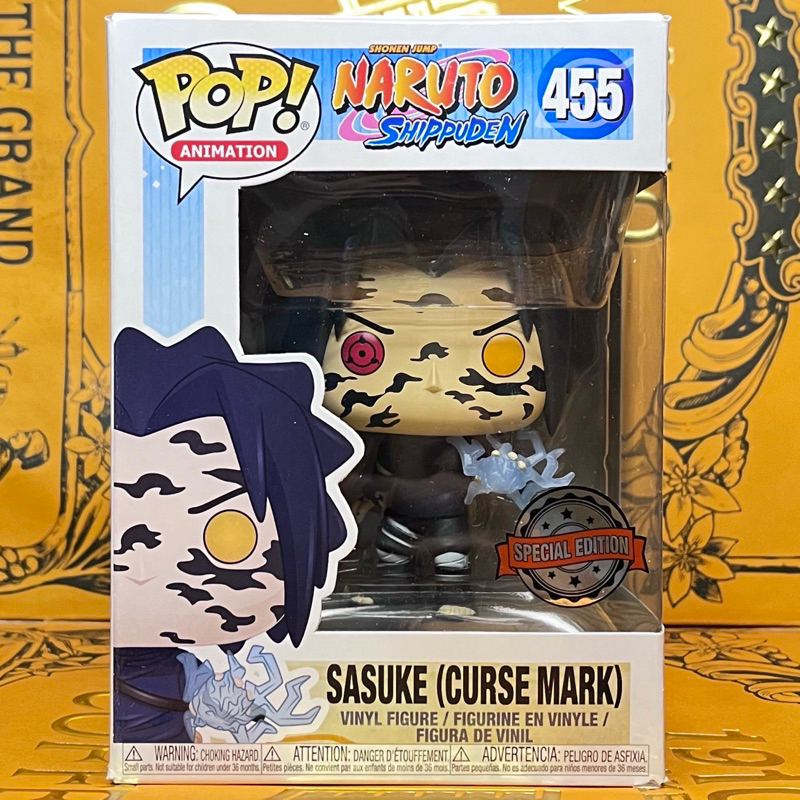 Funko Pop Animation: Naruto Shippuden - Sasuke (Curse Mark) | Special Edition SE #455