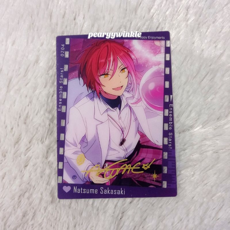 Ensemble Stars CN Reminiscence Clear Card - Natsume Sakasaki (Ready Stock)