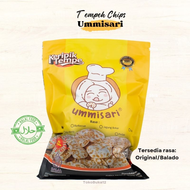 

Keripik Tempe Ummisari Reguler (Jumbo - 475gr)