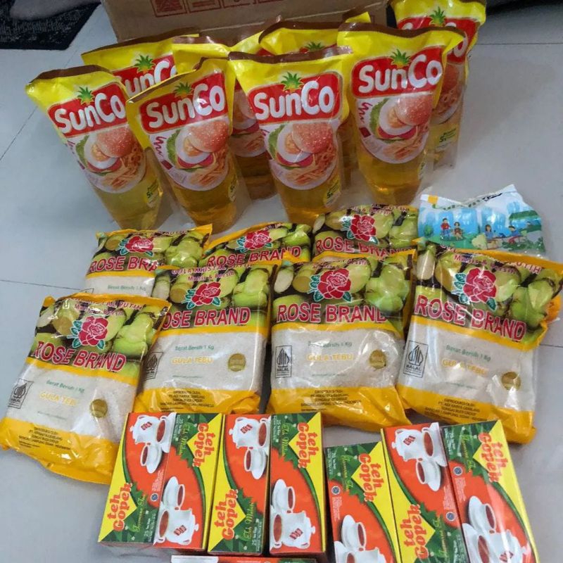 

Sembako Murah Beras 5kg dan minyak 1liter khusus via Instan