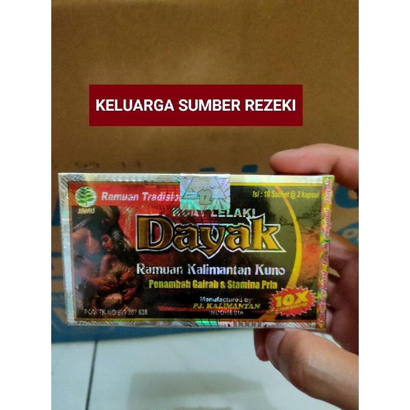 

KAPSUL DAYAK STAMINA PRIA ORIGINAL 100%