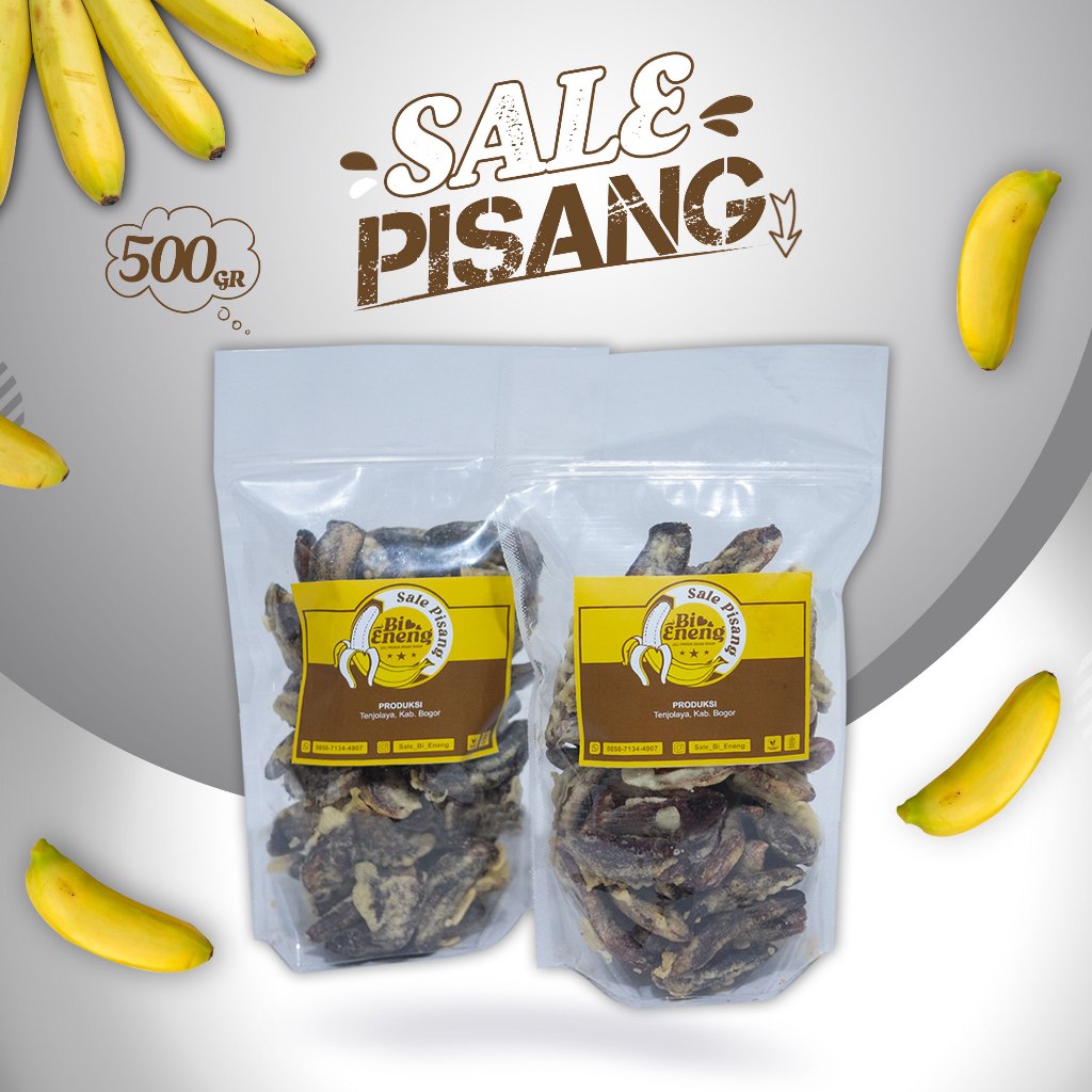 

Sale Pisang Jari - Sale Pisang - Sale Pisang Unyil - 500 Gr