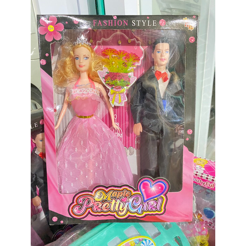 BONEKA PENGANTIN JM FASHION STYLE suami istri menikah bonekaaa mainan peran