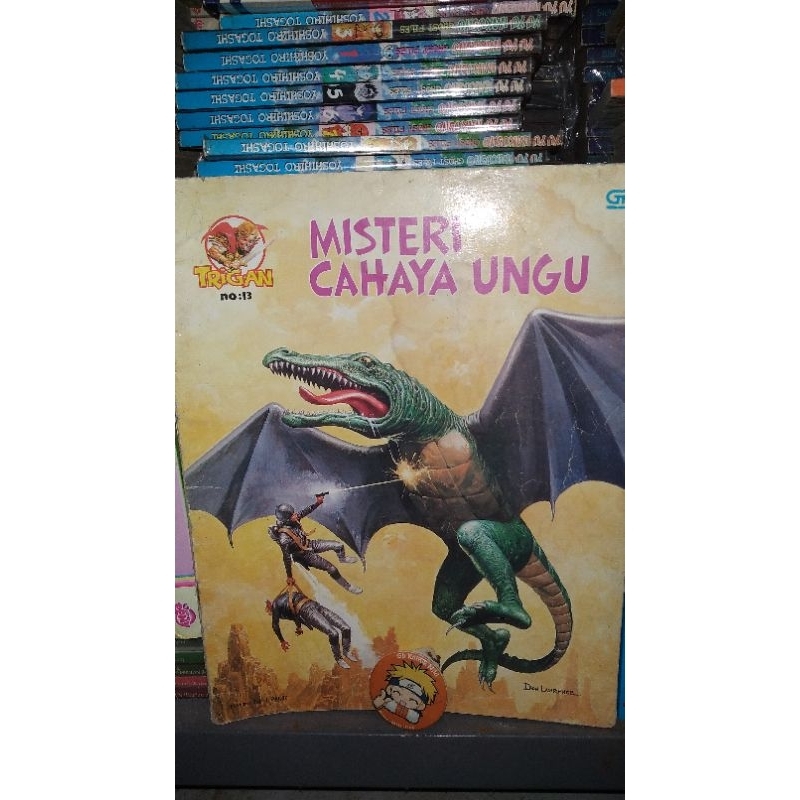 Komik Trigan Misteri Cahaya Ungu