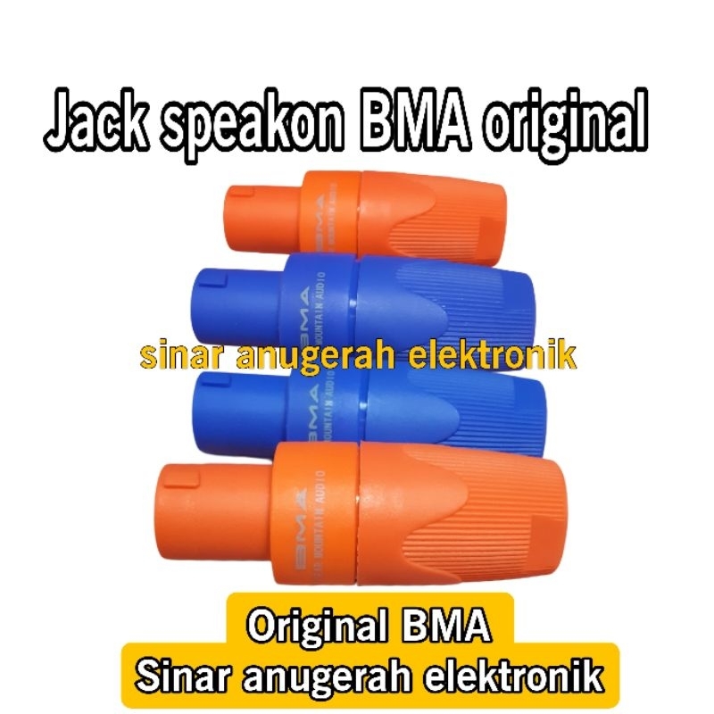 Jack speakon BMA Jack speaker BmA