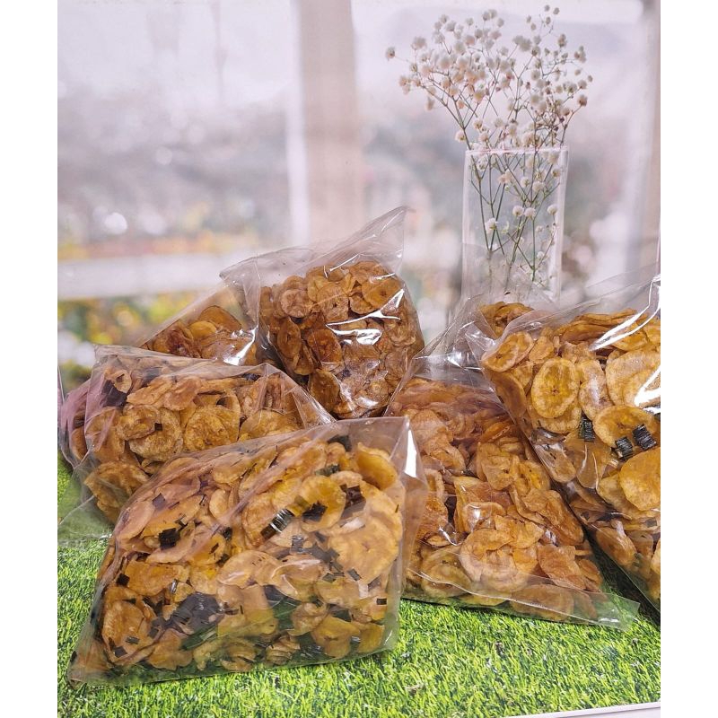 

Kripik Pisang Pandan Gurih