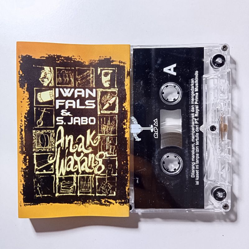 Kaset Iwan Fals & sawung jabo - anak wayang