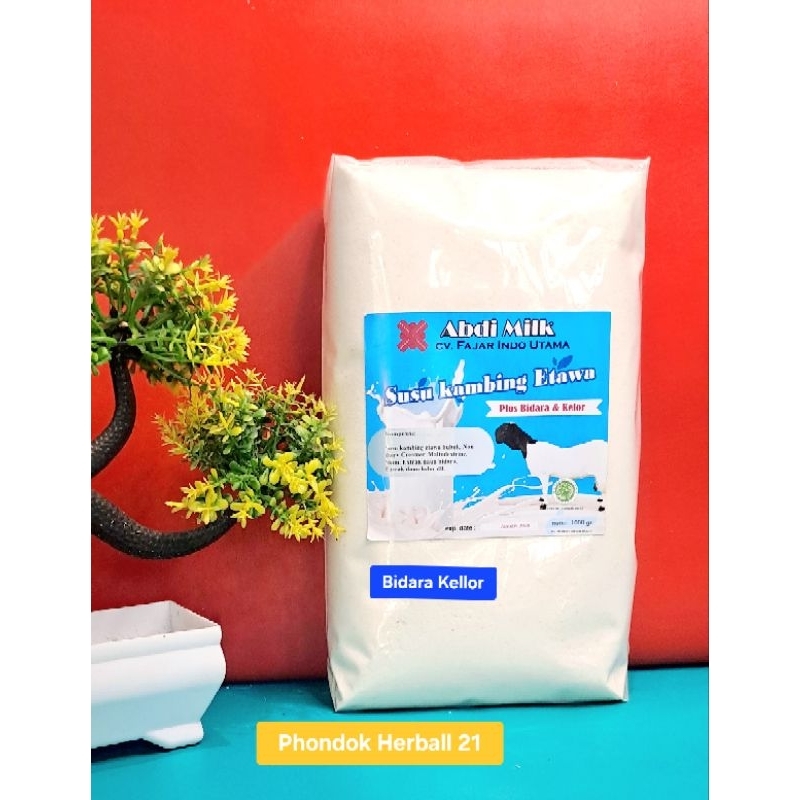 

Susu Kambing Etawa Abdi Milk 1kg Bidara & Kelor