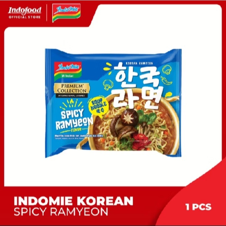 

INDOMIE KOREAN PREMIUM COLLECTION K-ROSE / FIERY CHIKIN / SPICY RAMYEON