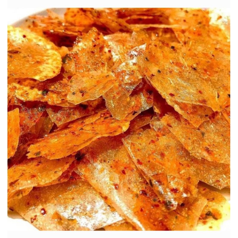 

Kripik Kaca/Camilan Pedas/
