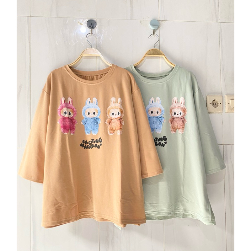 atasan labubu atasan oversize wanita kaos import atasan wanita jumbo kaos jumbo wanita
