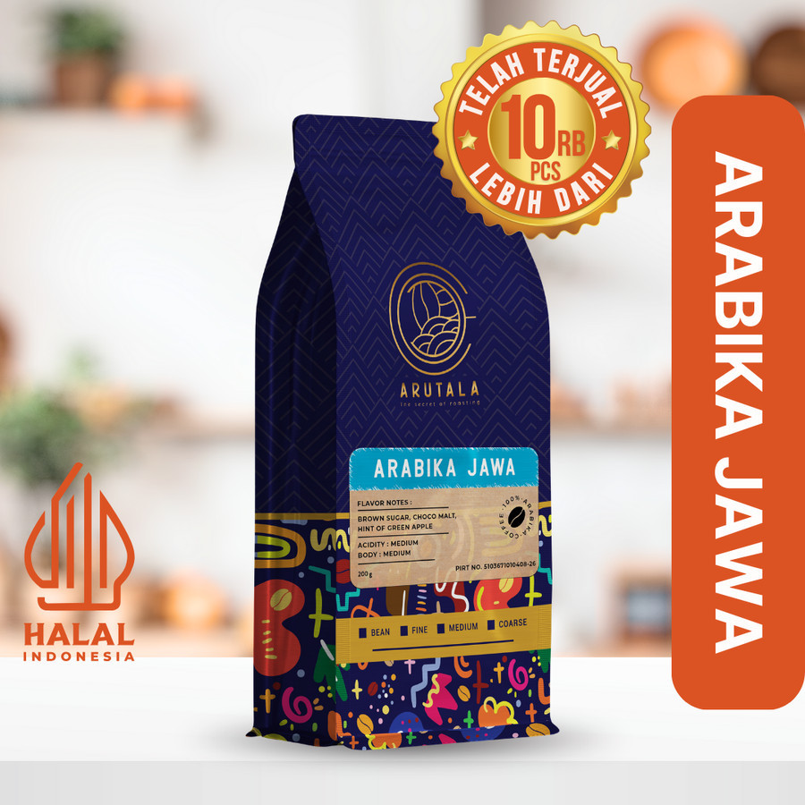 

ARUTALA Kopi Jawa Arabika Java Arabica Coffee 200 gram