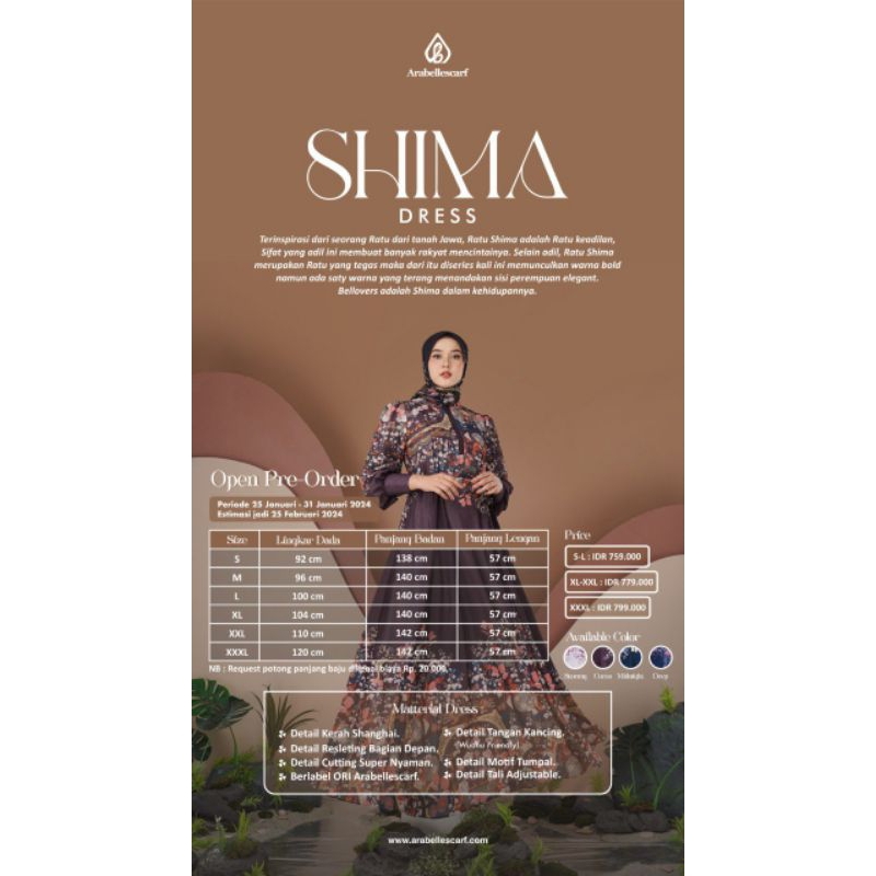 SHIMA DRESS + SHIMA TUNIC + SHIMA SCRAF /SERIES