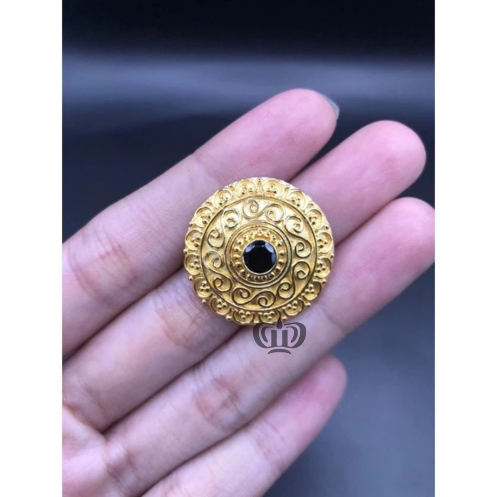 Dewi Souvenir Silver | Pupuk Aksesoris Bayi 3 bulanan Perak 925 Lapis Emas