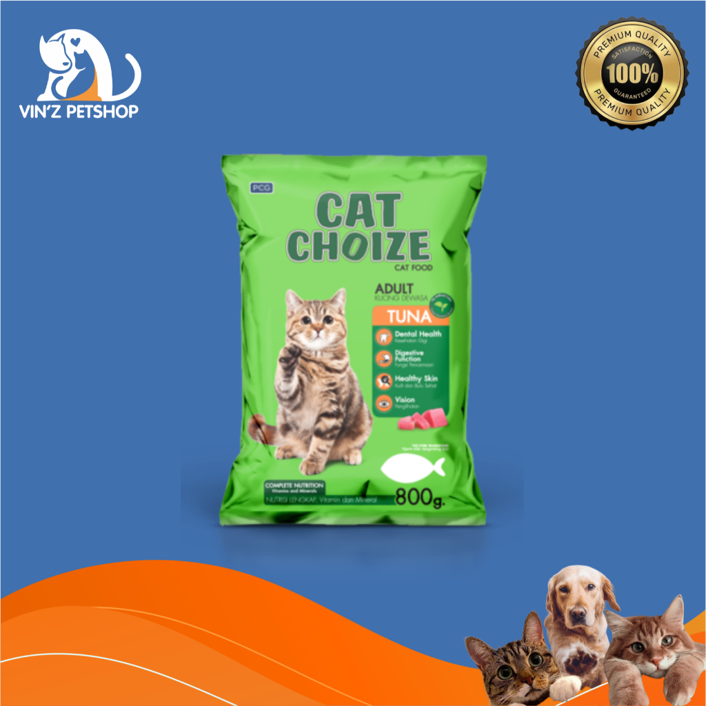 Makanan Kucing Kering Cat Choize Tuna Adult Catfood 20kg