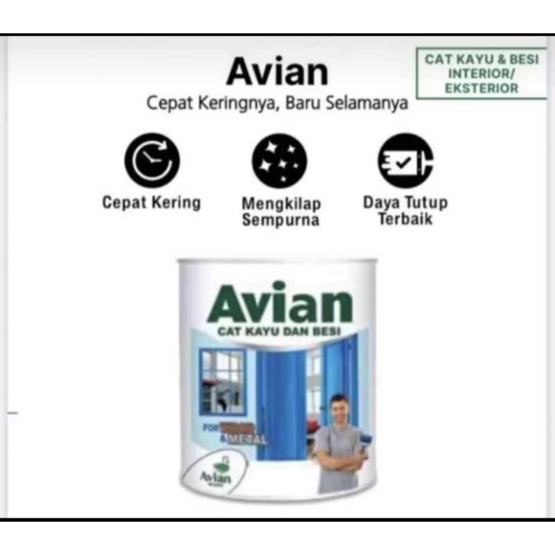 

Cat minyak Avian kecil ukuran 100 cc