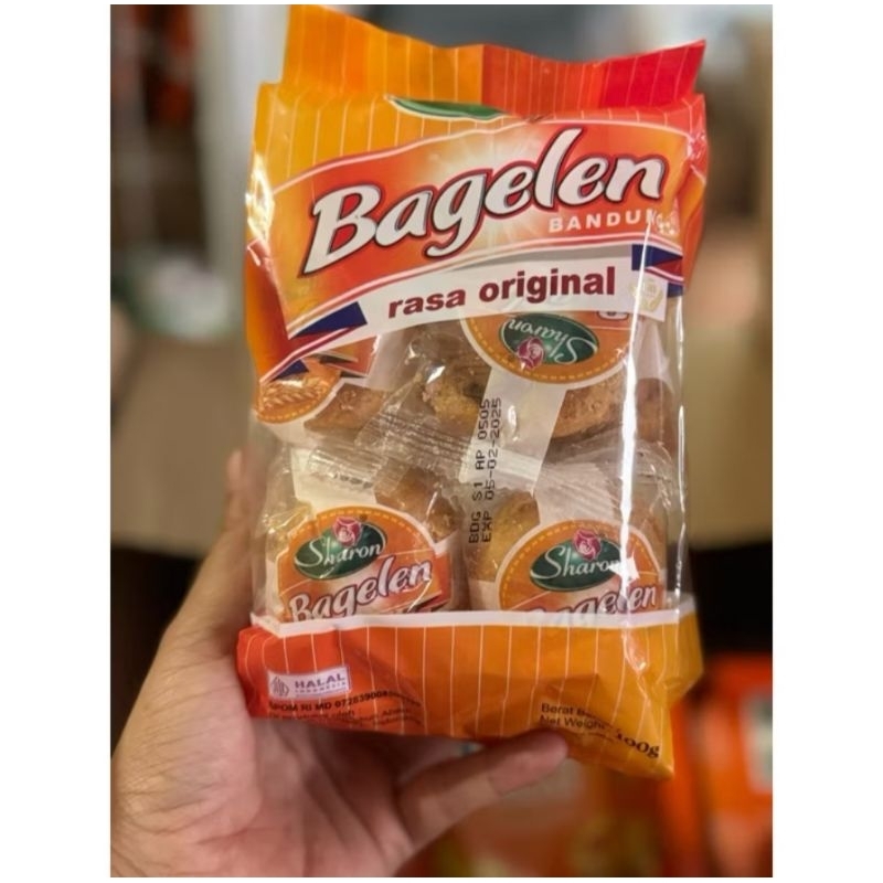 

Bagelen Kering Sharon isi 10,bagelen kering bandung,bagelen kering crispy,roti kering,kue kering.