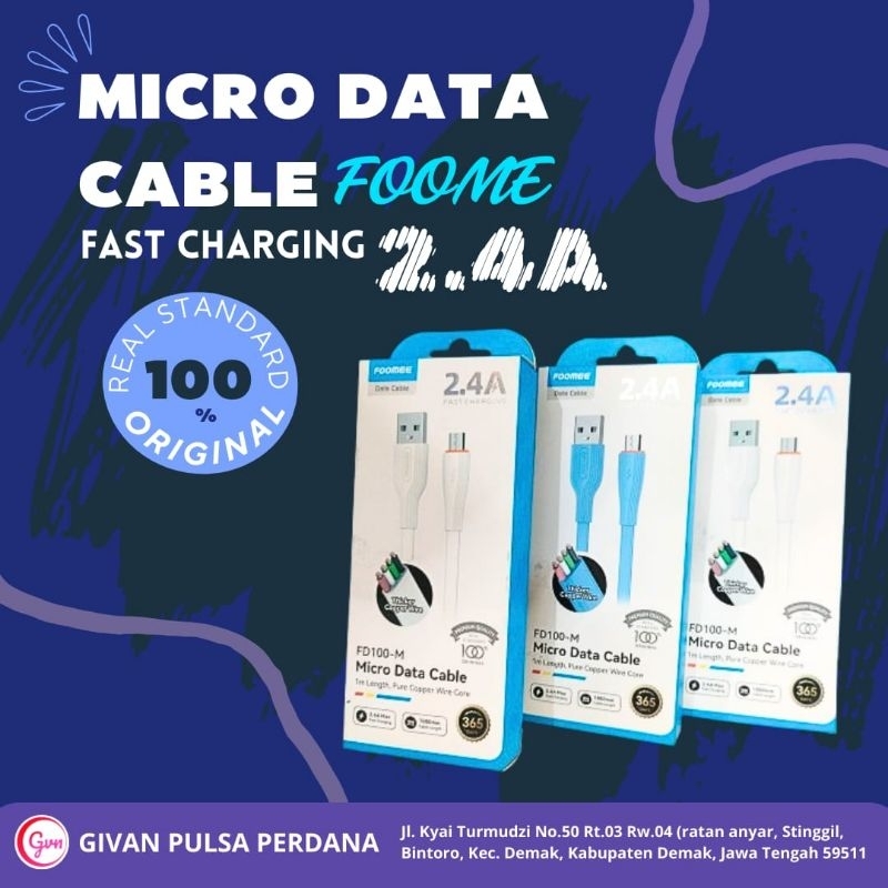 Kabel Data Micro FOOMEE