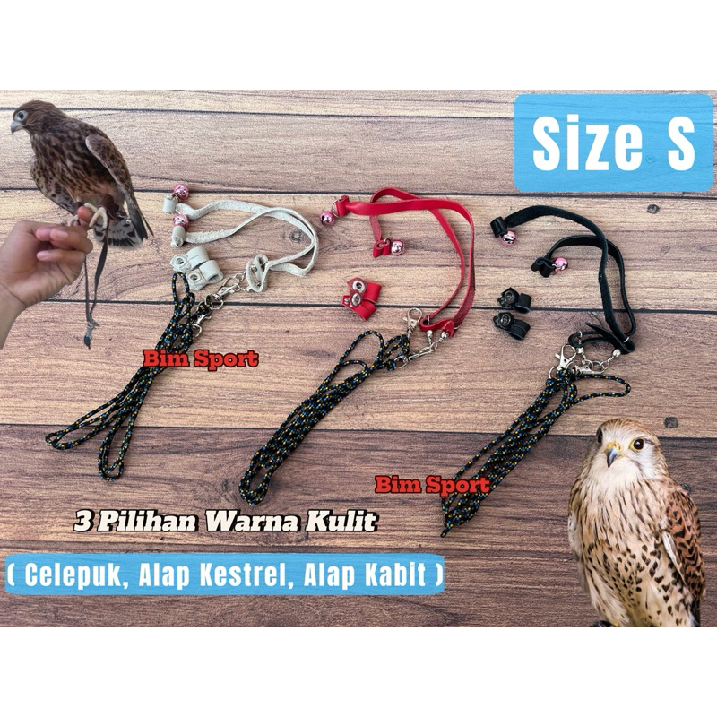 Anklet Tali Kaki Angklet Burung Celepuk Alap Kestrel Kabit