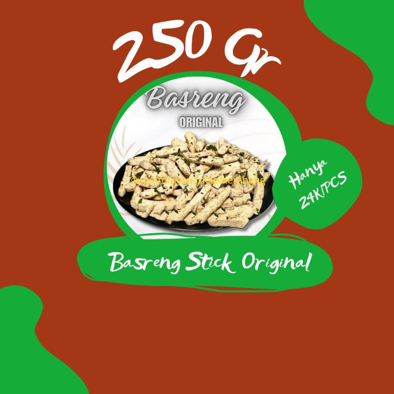 

250 Gram Basreng Stick Bumbu Daun Jeruk