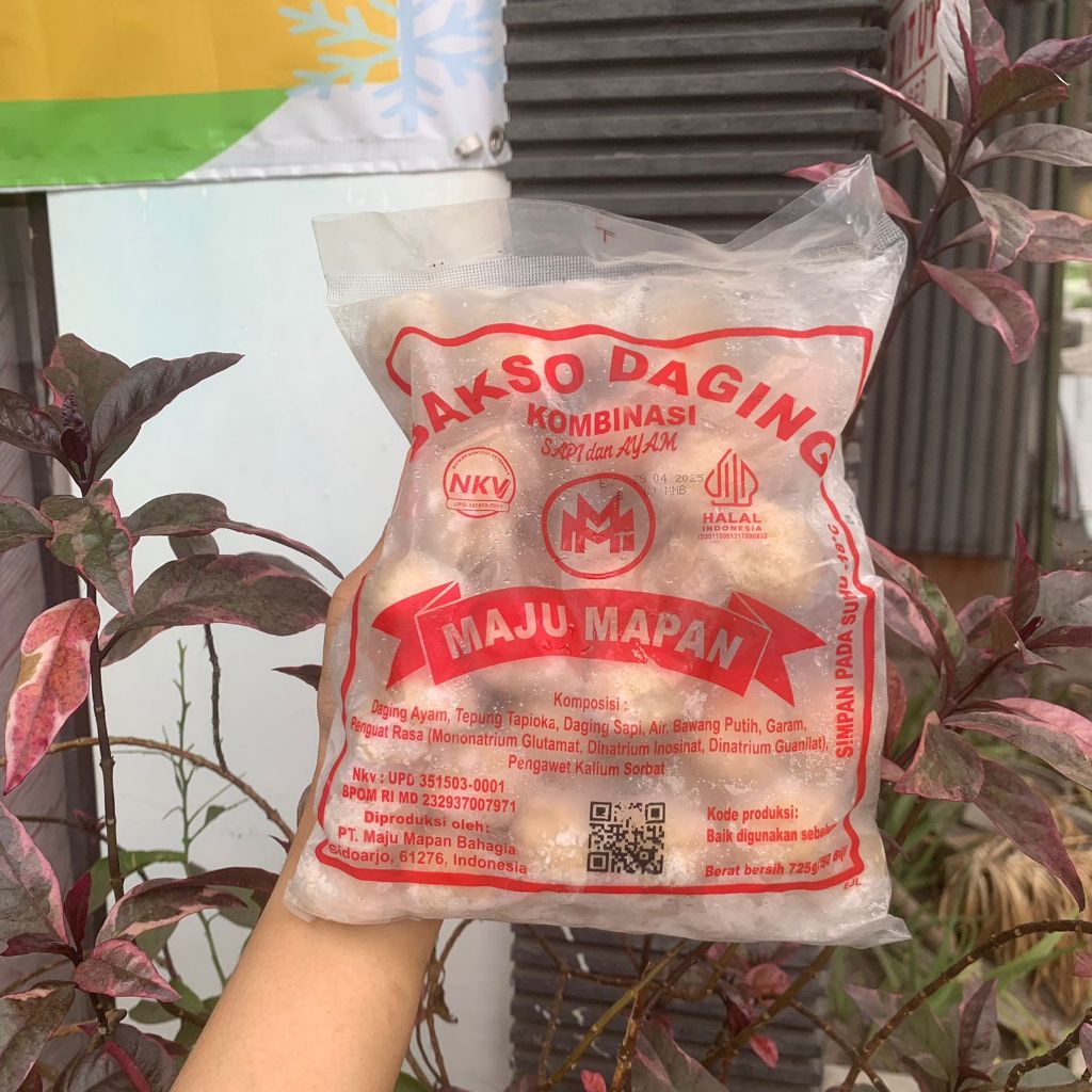 Maju Mapan Bakso Pentol 50pcs 725gr