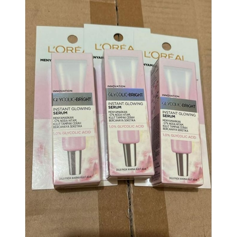LOREAL Glycolic Bright Instan Glowing Serum 7,5ml