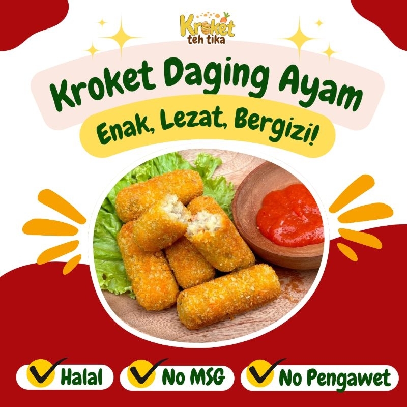 

Kroket Daging Ayam