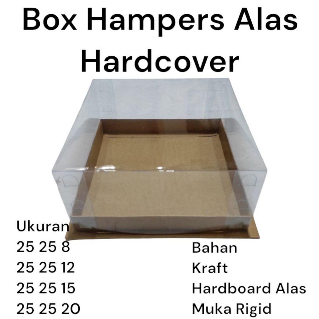 

Box Hampers Alas Hardcover 25 x 25cm