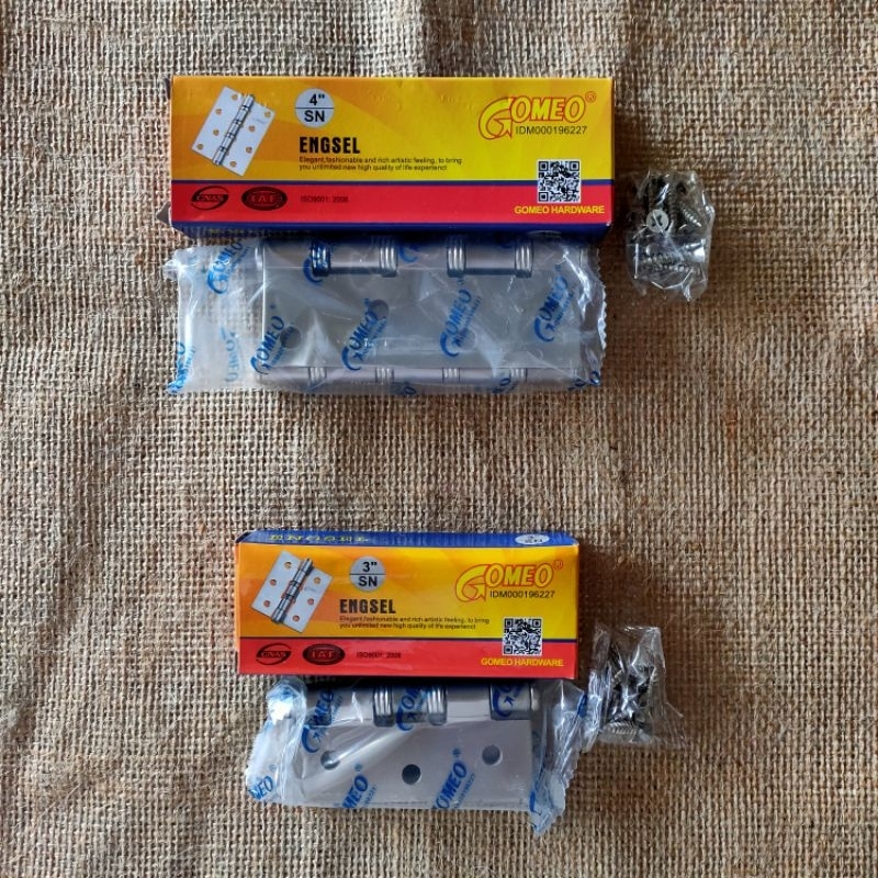 ENGSEL PINTU/JENDELA GOMEO 4" inch | 3" inch