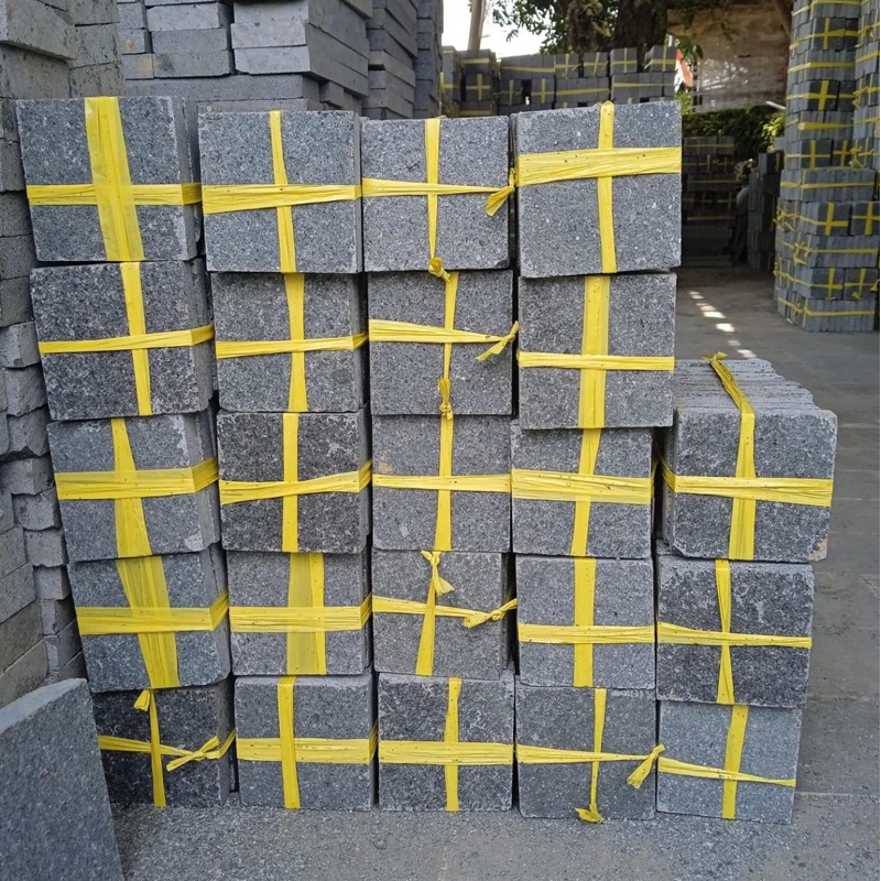 Batu Alam ANDESIT BAKAR 10x10 harga /m2