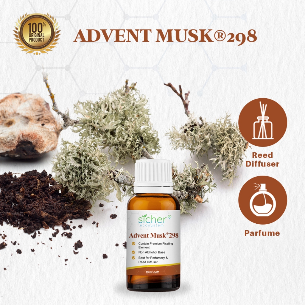 Sicher Super Fixative / Booster Aroma / Penguat Aroma / Fixative Advent Musk