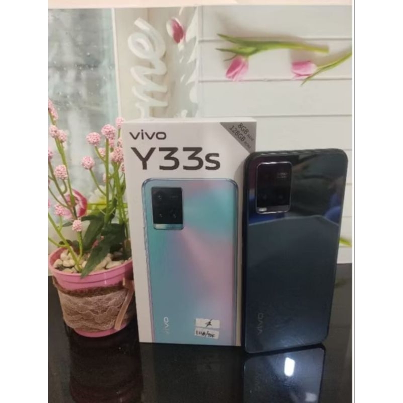 PROMO✓Vivo Y33s 8/128GB/4/128GB HP SECOND/BEKAS FULLSET