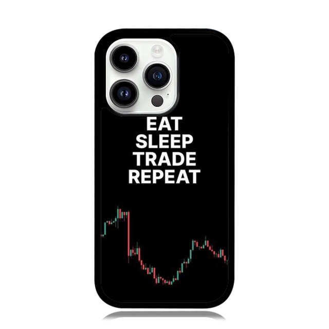 Case iPhone 17 16 15 14 13 12 11 Mini Plus Pro Max Rubber Custom Softcase Trader Crypto Forex saham