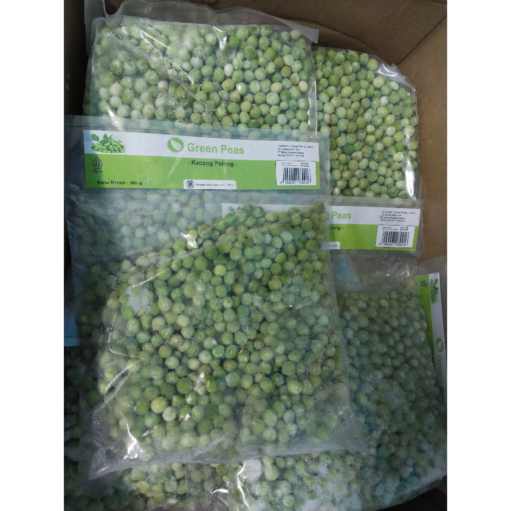 

GREEN PEAS 500GR