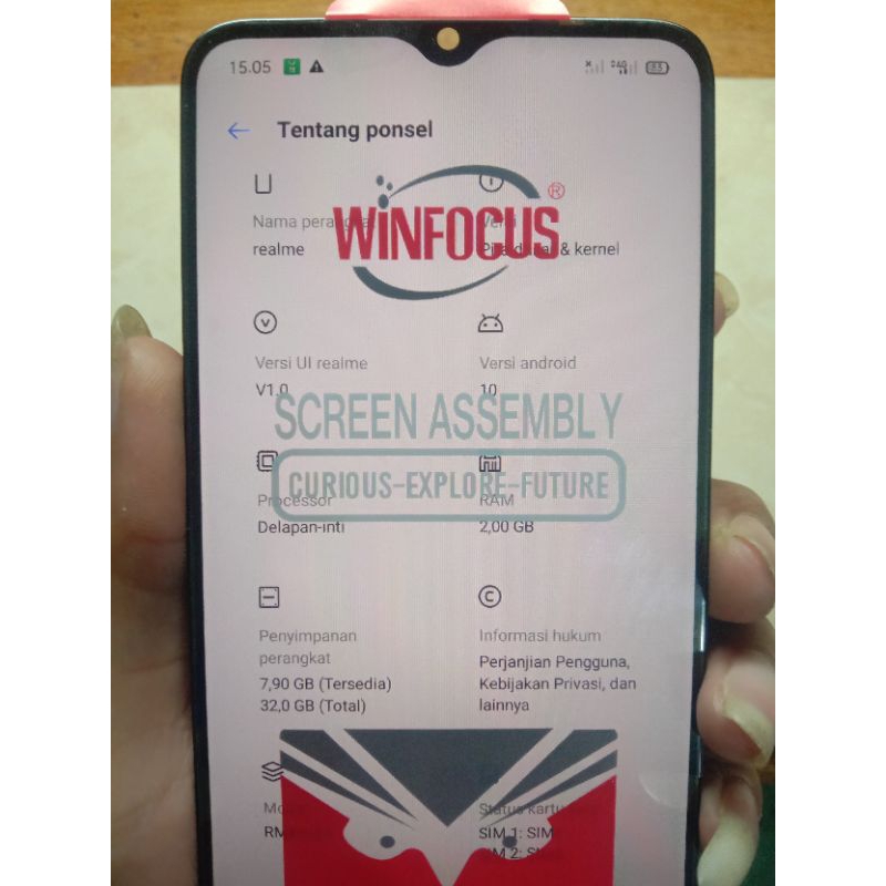 Mesin Realme C11 2020 normal