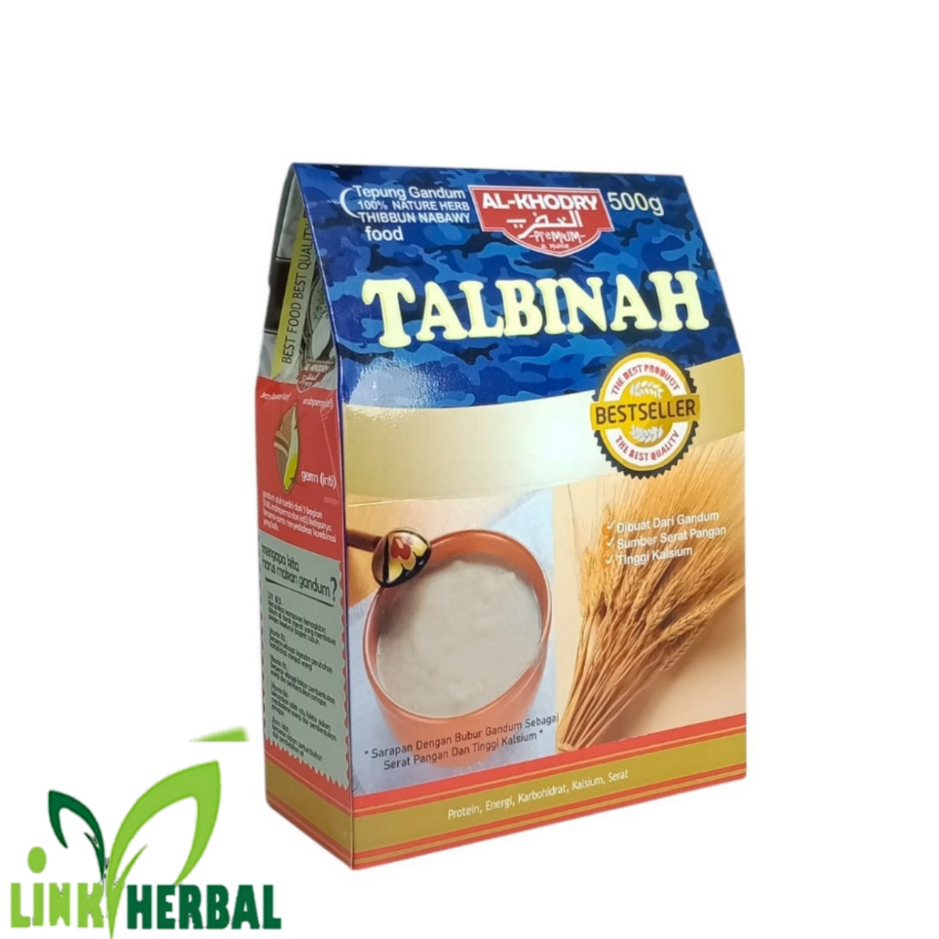 

Talbinah Al Khodry Original | Talbinah Tepung Gandum Nabawy 500 gram Asli Obat Maag Lambung