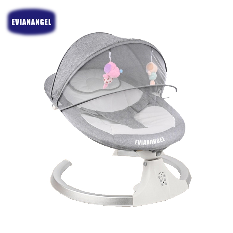 EVIANANGEL Ayunan Bayi Otomatis Ayunan Bayi Elektrik Ada Bluetooth Musik Dan Mainan Automatic Baby S