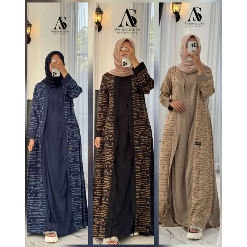 Gamis Koran Twill AS Anjani