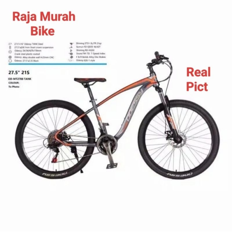 Sepeda Gunung MTB Odessy Tank 27,5 Inch Sepeda MTB 27,5 Inch Odessy Tank Sepeda MTB Dewasa Odessy