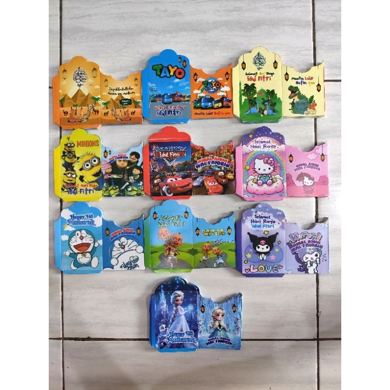 

800 Lembar Amplop Lebaran PAKET 1 KG