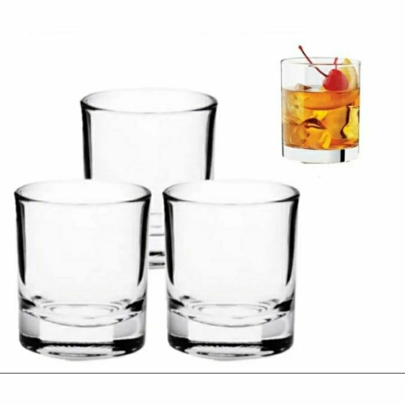 Gelas kaca /gelas sloki/gelas wine/gelas lilin aroma terapi 80 ml