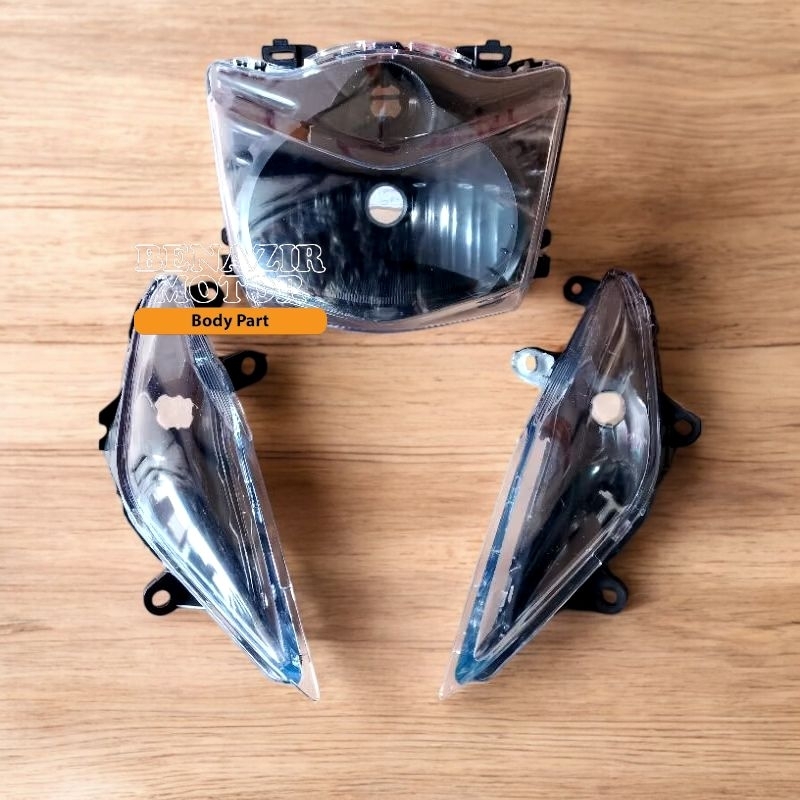 Lampu Depan Beat Karbu 2008-2012 Bahan Custom Biled