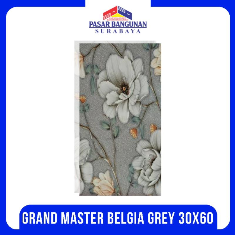 Grand Master Keramik Belgia Grey 30x60